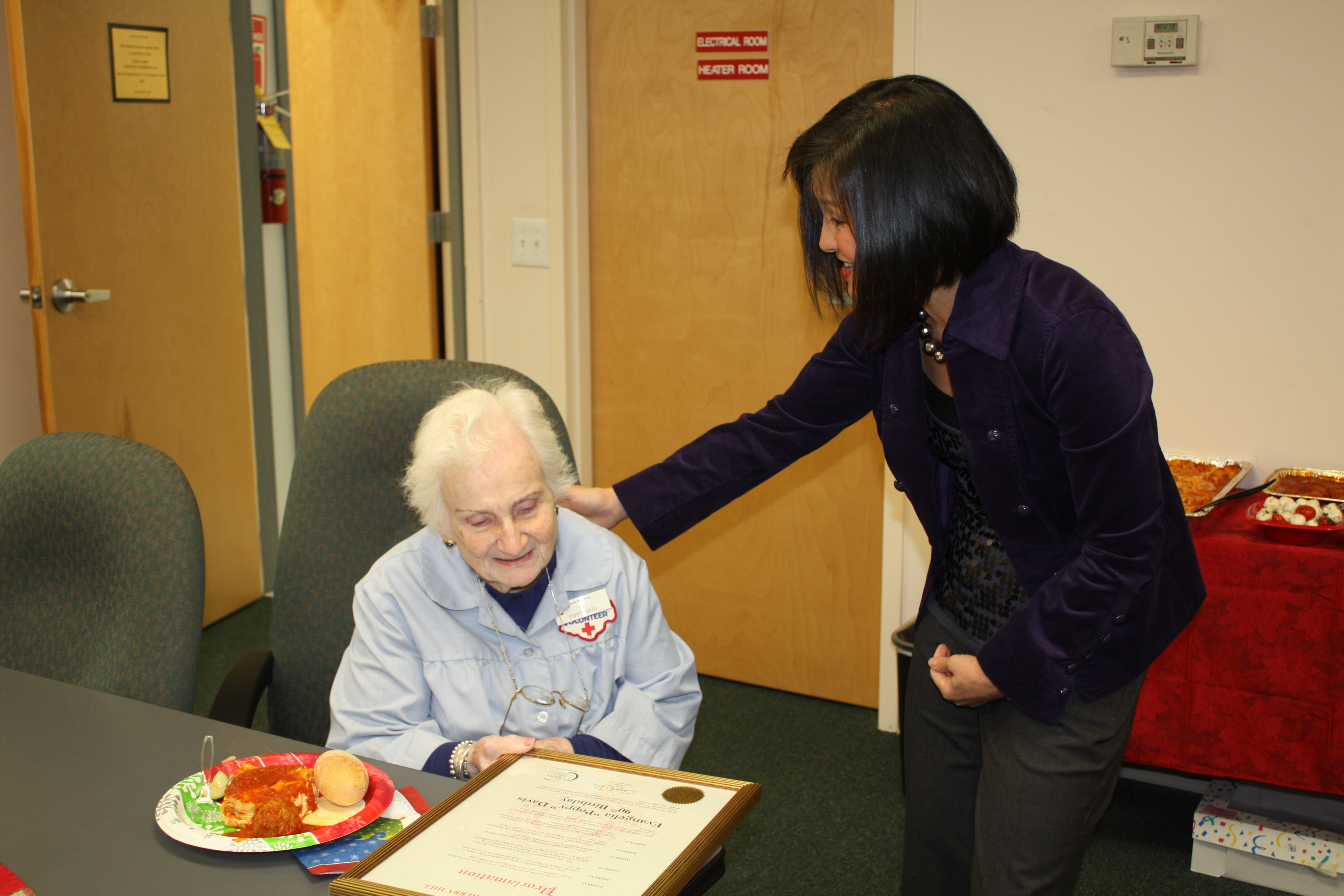 Poppy Davis 90th birthday 7